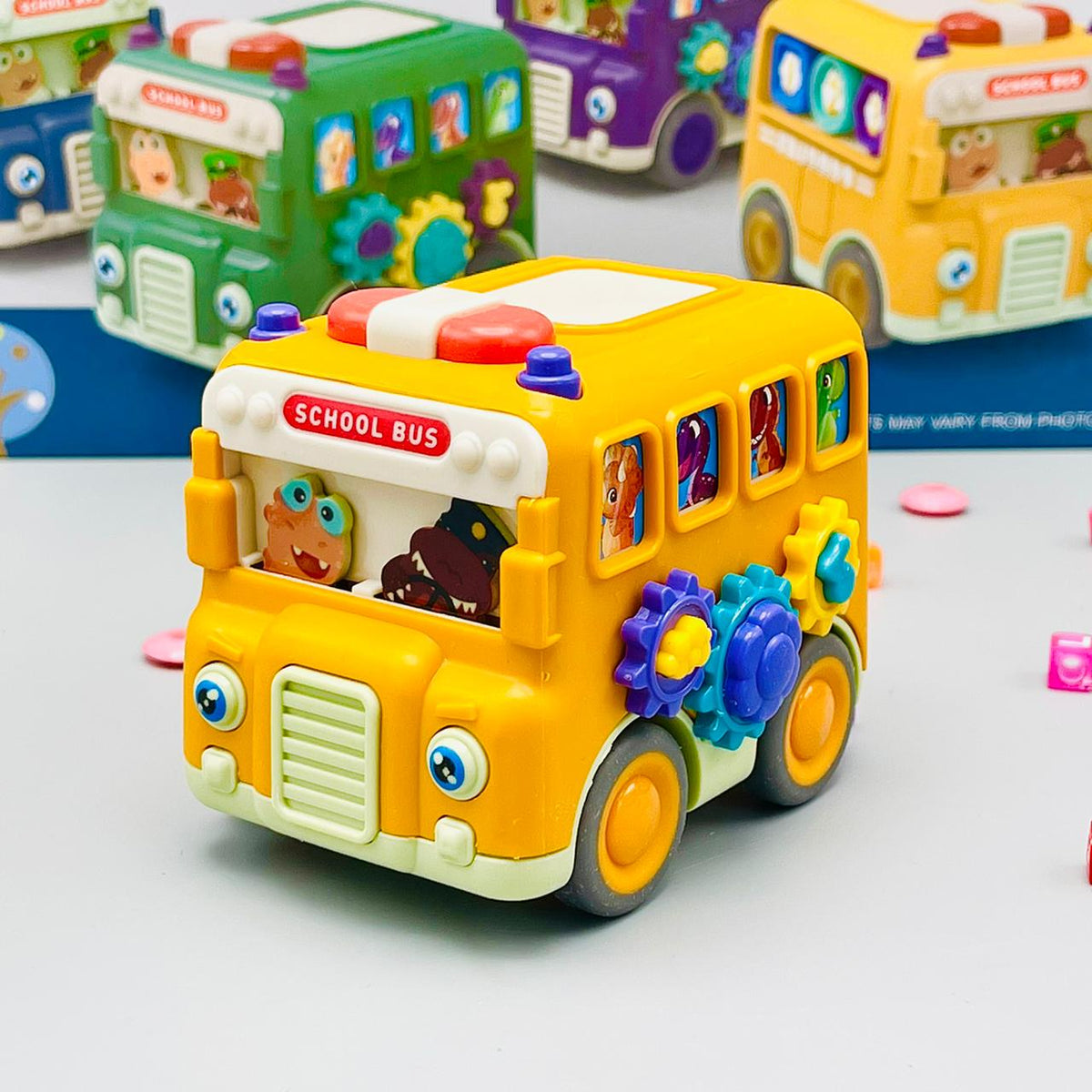 Cartoon School Bus Toy