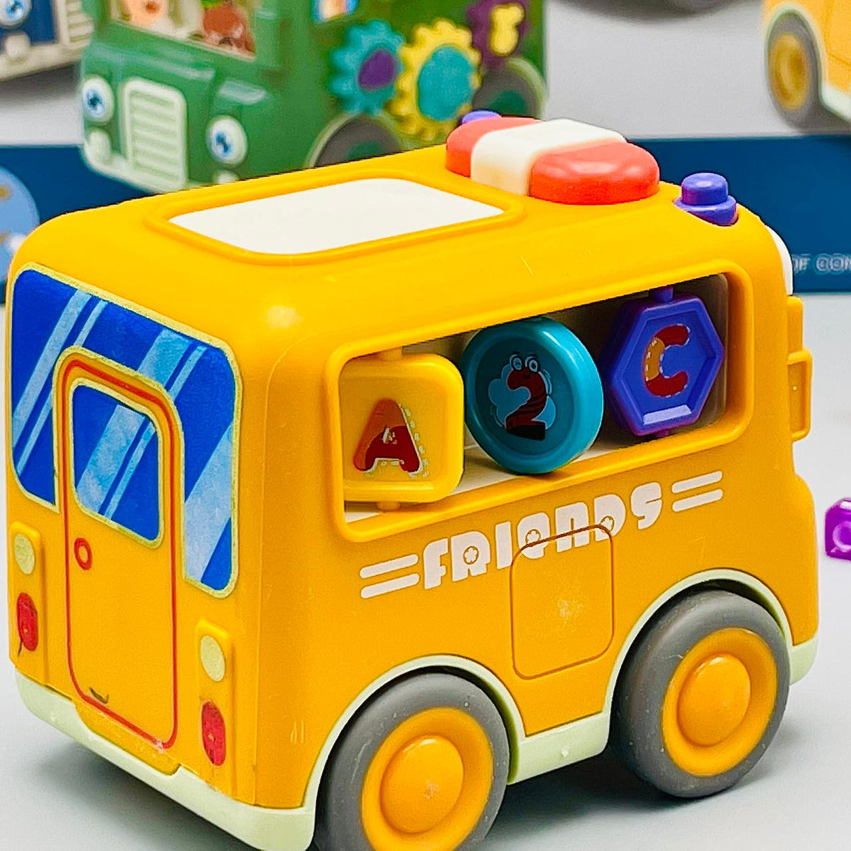 Cartoon School Bus Toy