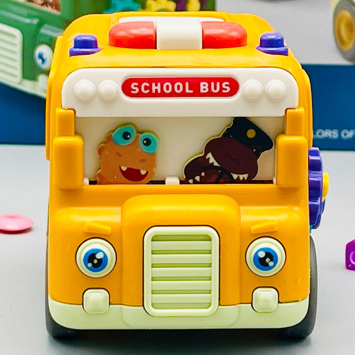 Cartoon School Bus Toy