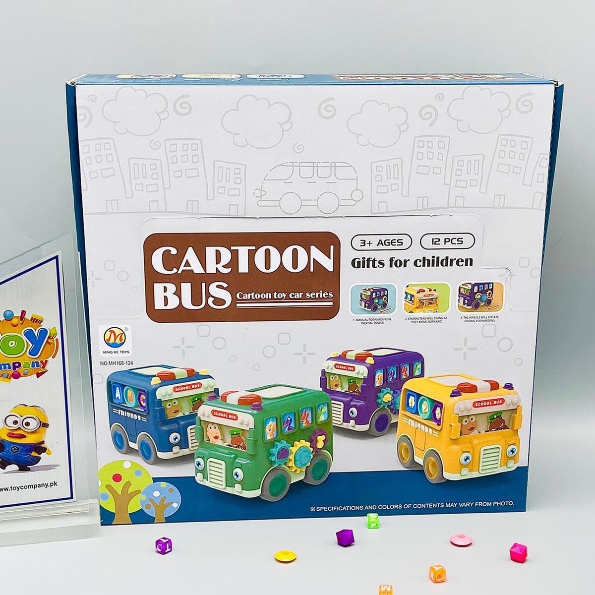 Cartoon School Bus Toy