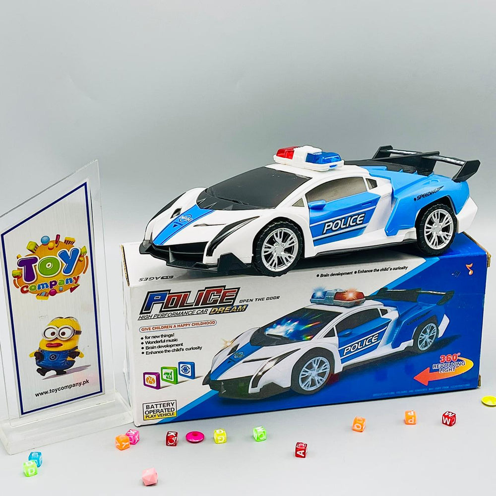 Police Car Toy-Openable Doors