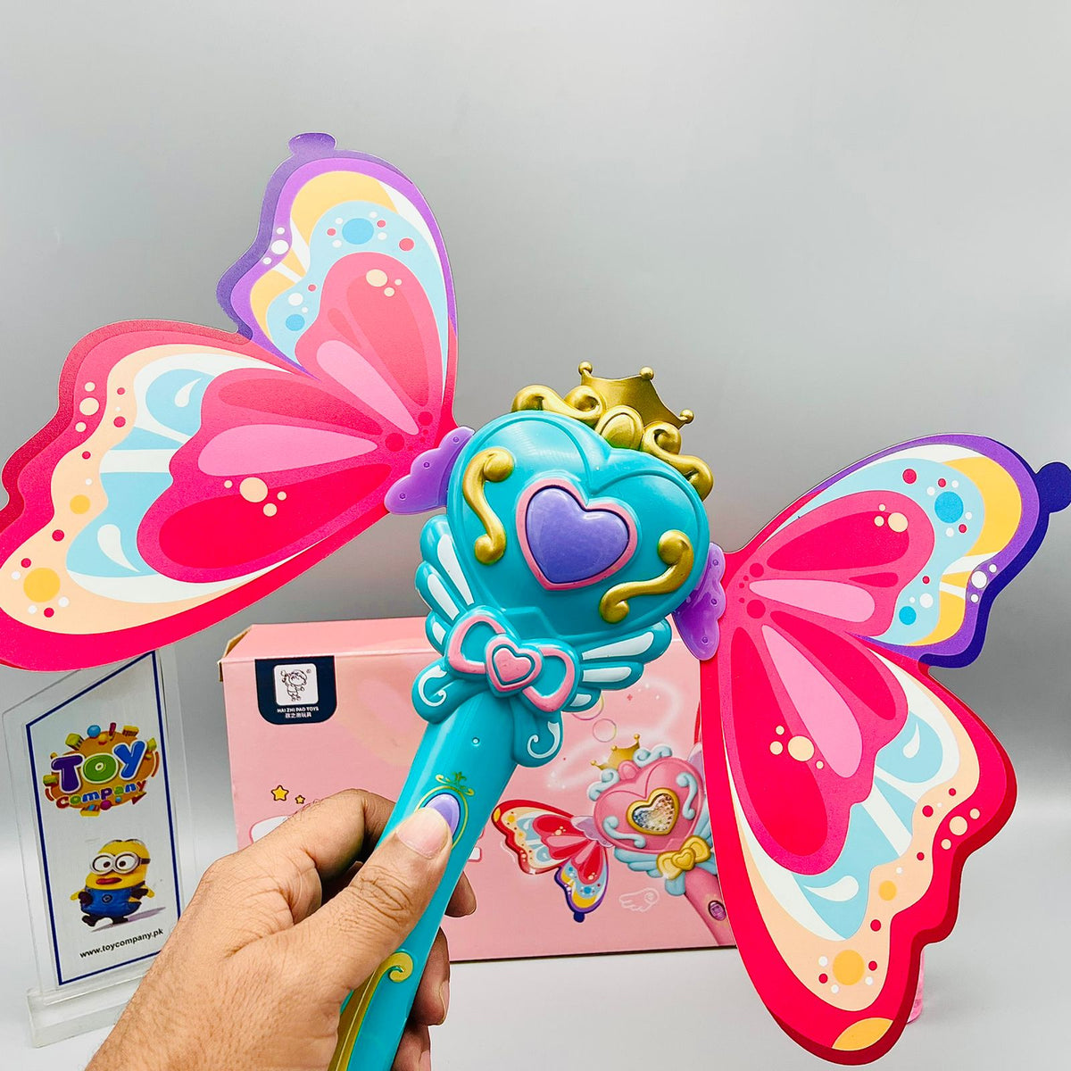 Magic Butterfly Wand-Bubble Blower