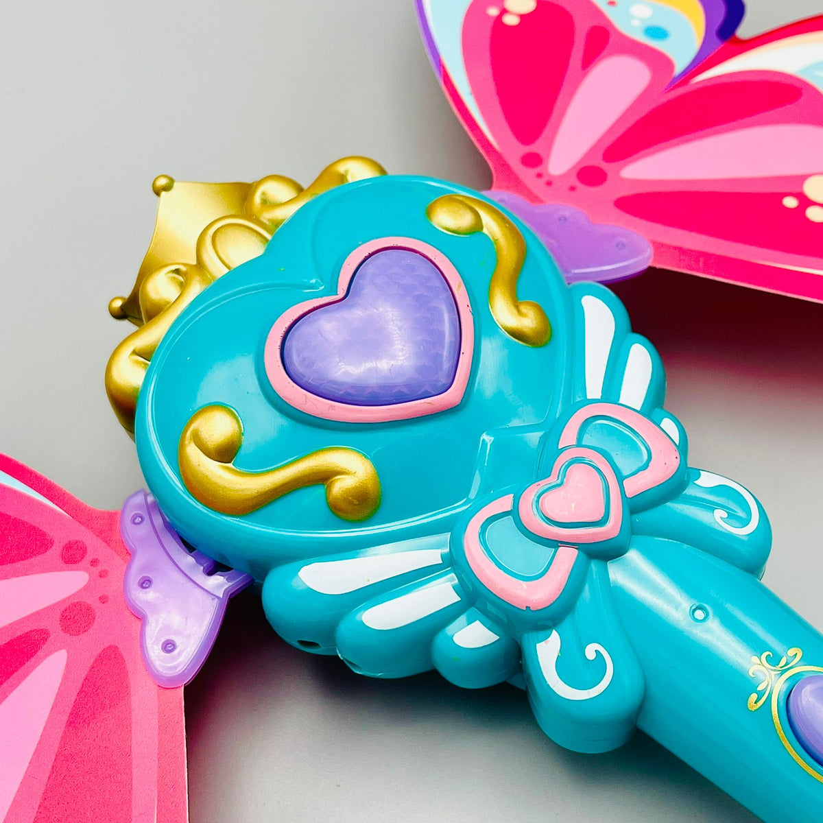 Magic Butterfly Wand-Bubble Blower