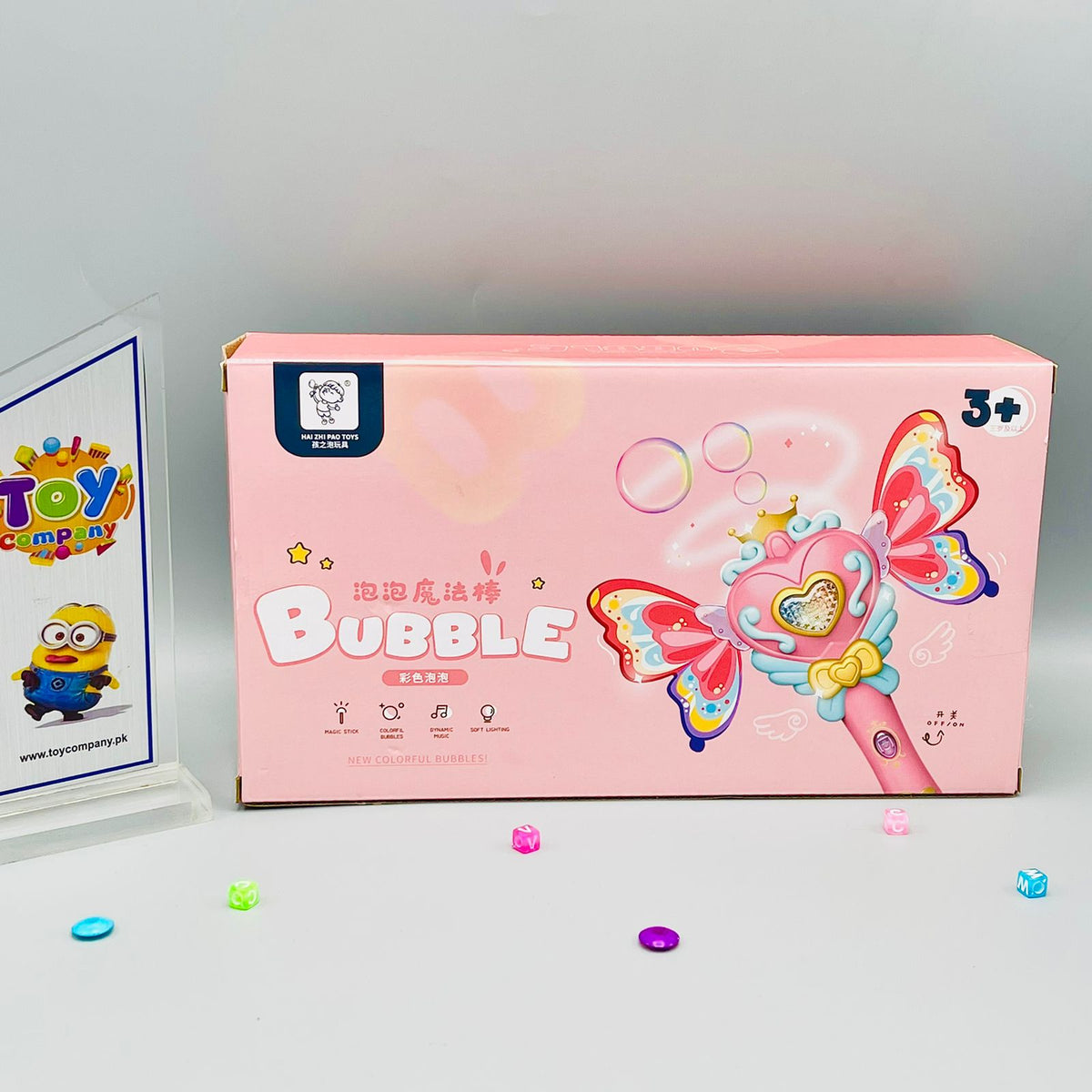Magic Butterfly Wand-Bubble Blower