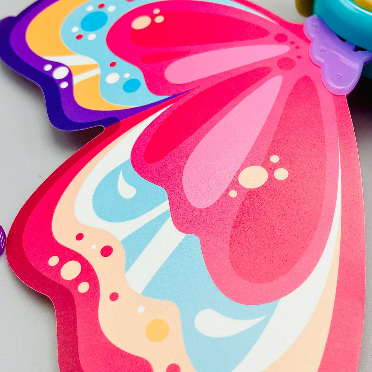 Magic Butterfly Wand-Bubble Blower