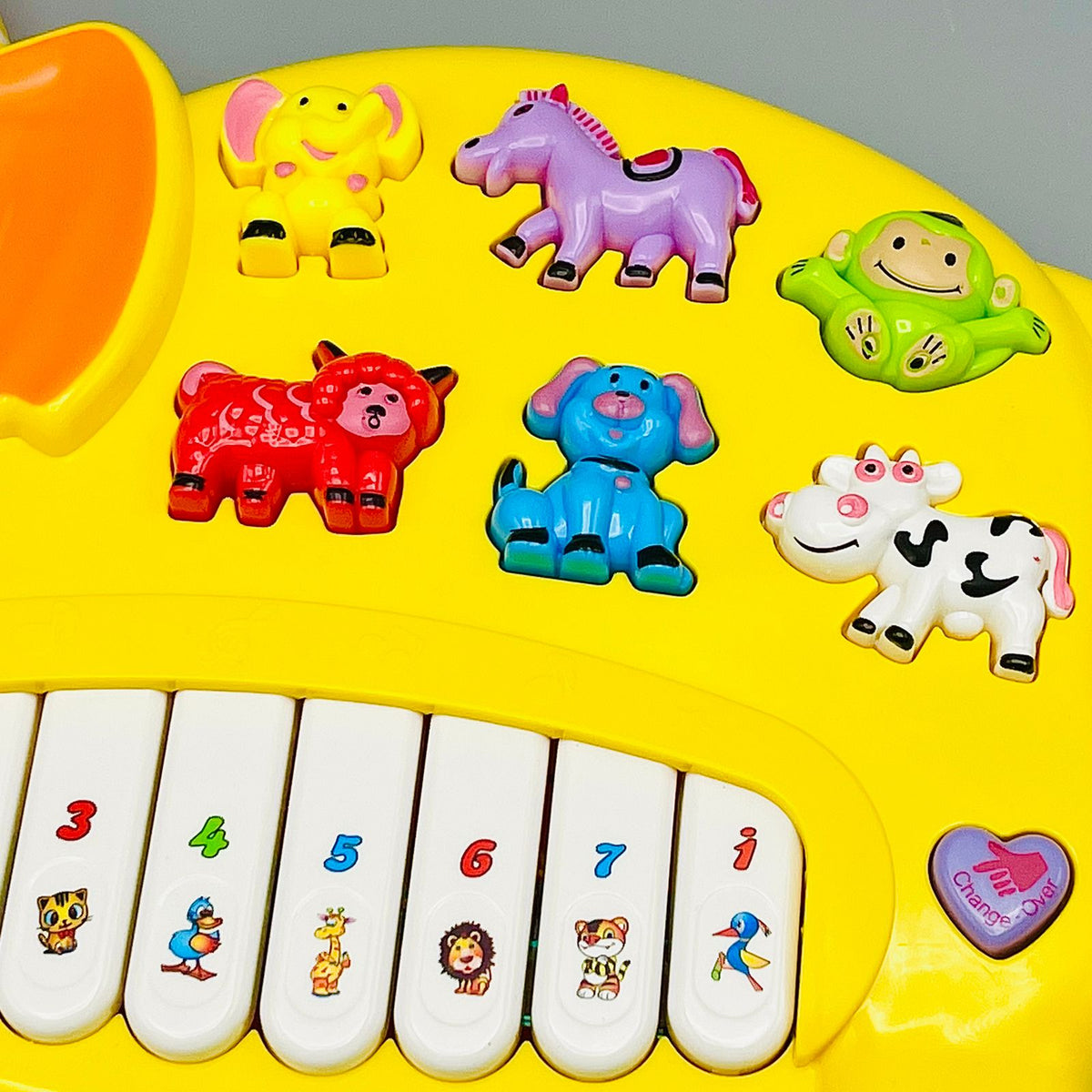Cute Elephant Shaped Musical Piano