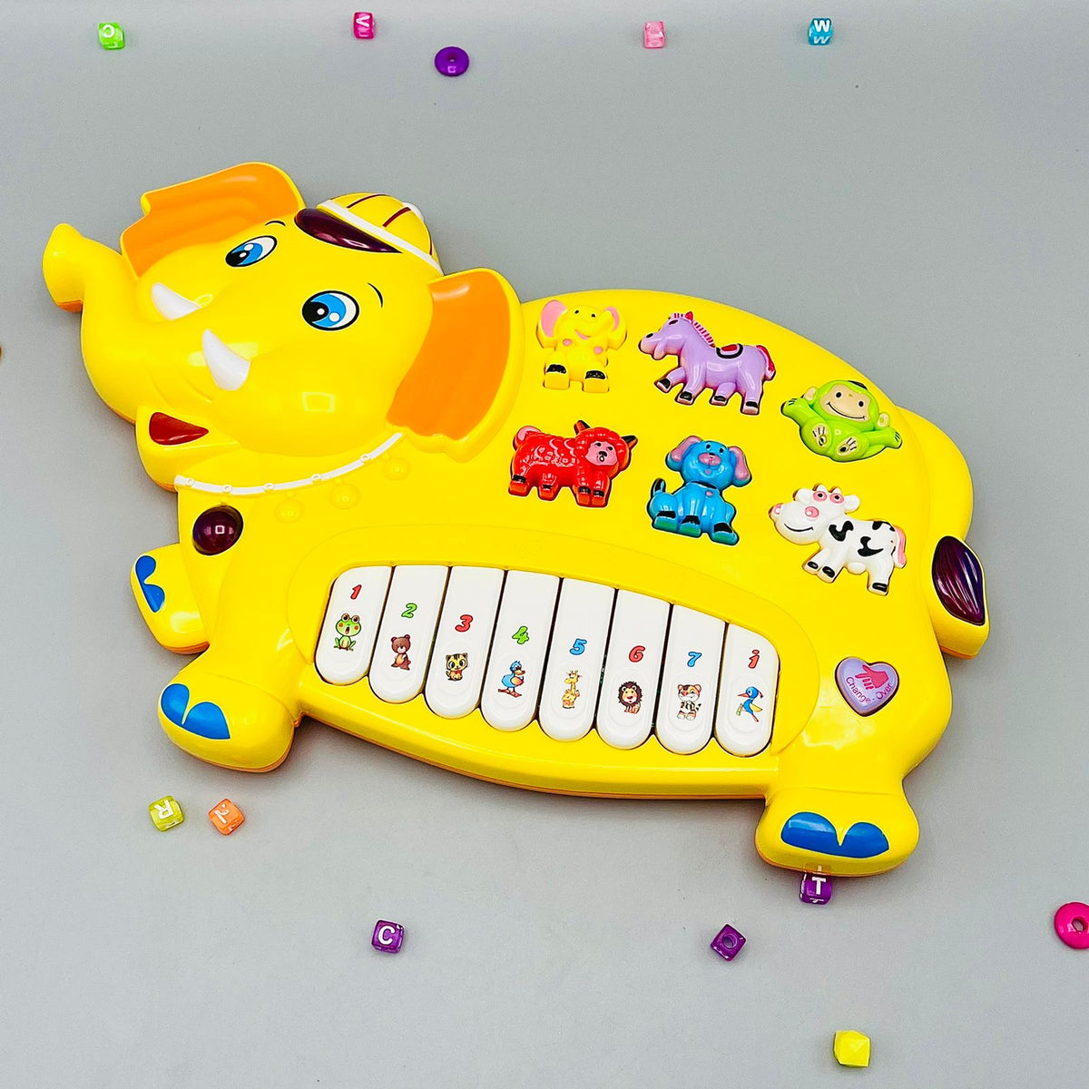 Cute Elephant Shaped Musical Piano