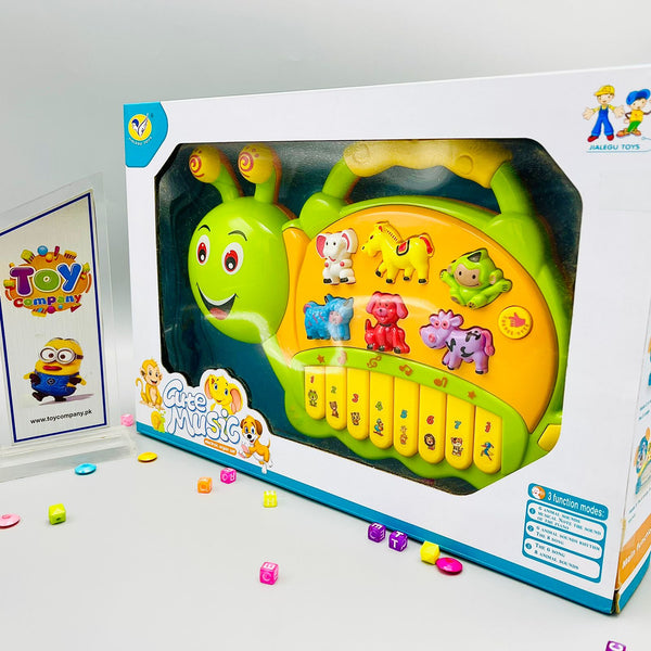Cute Snail Shaped Musical Piano