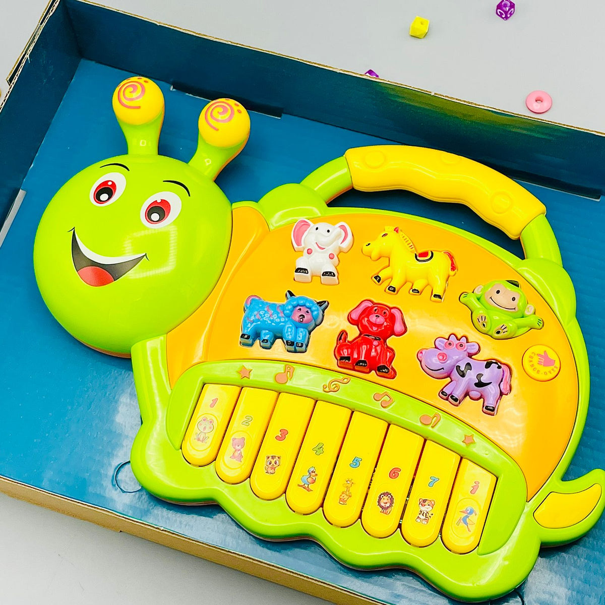 Cute Snail Shaped Musical Piano