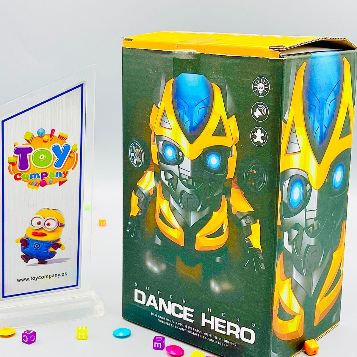 Super Hero Dancing Robot Toy