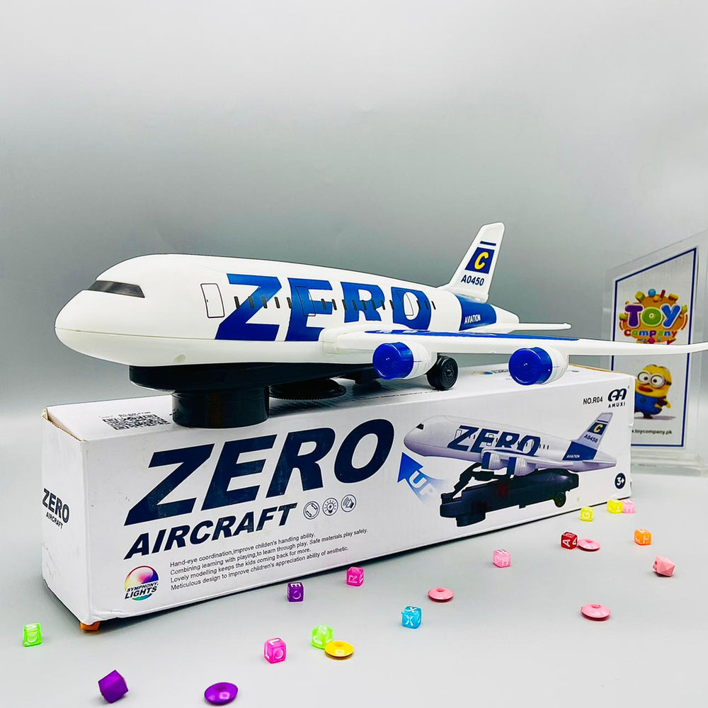 Zero Aircraft Toy With Lights & Sound