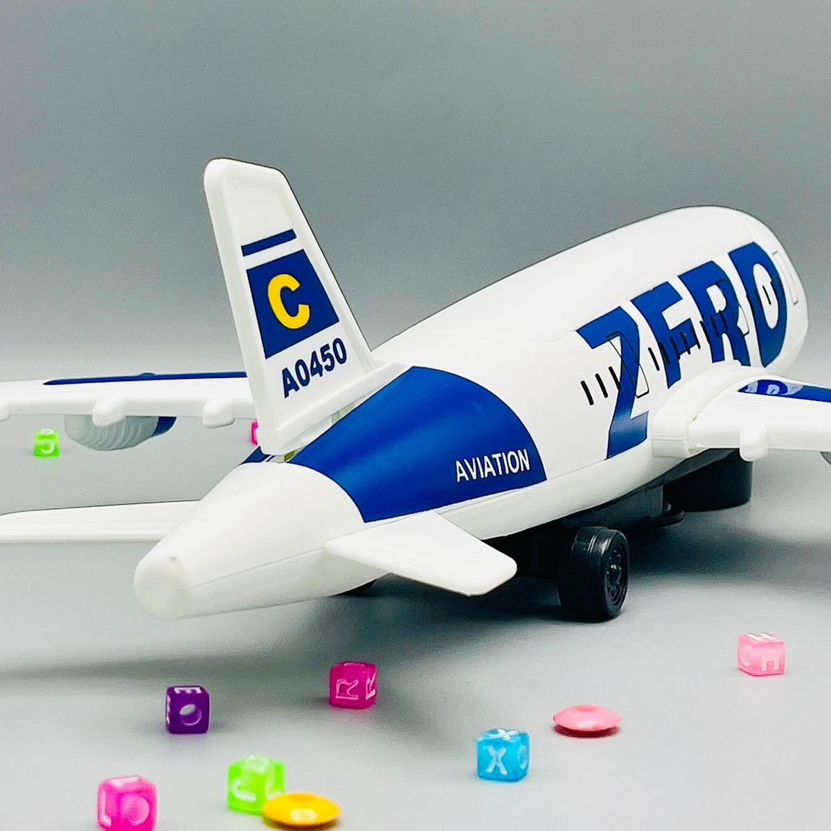 Zero Aircraft Toy With Lights & Sound