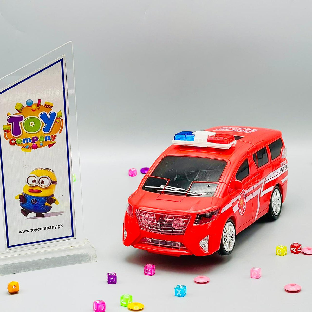 Transforming Robot Fire Fighting Truck Toy