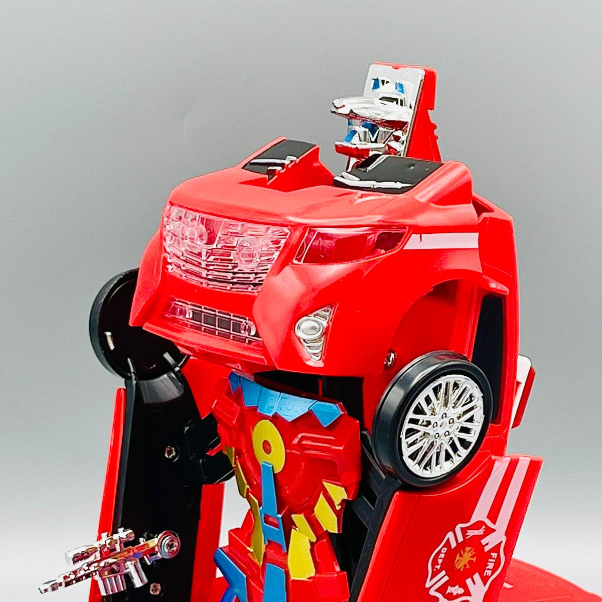 Transforming Robot Fire Fighting Truck Toy
