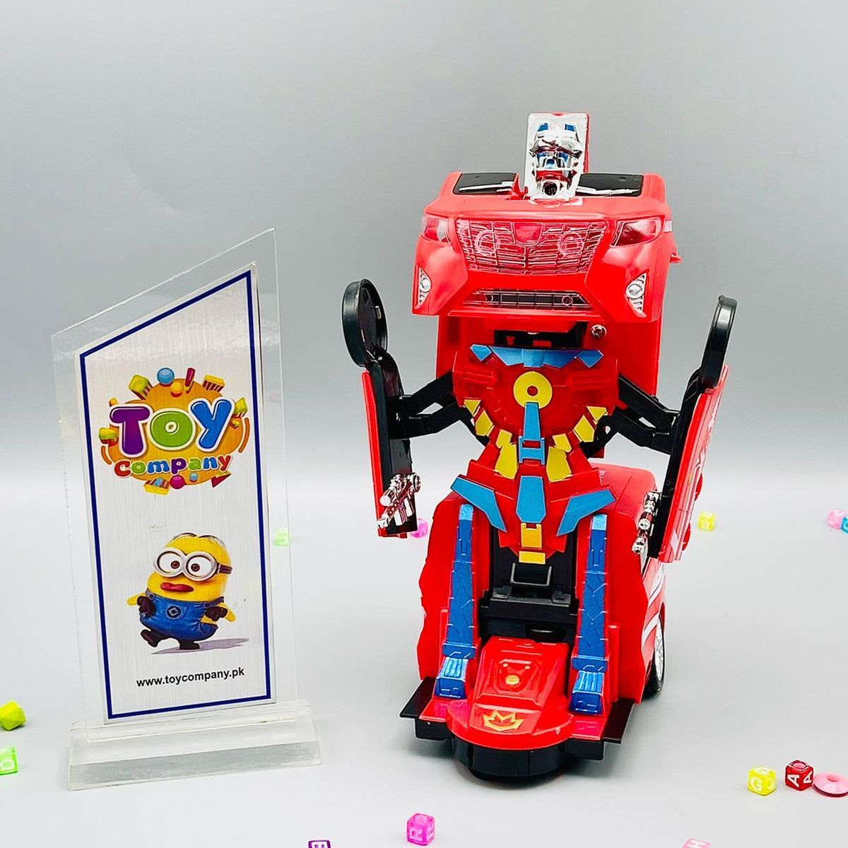 Transforming Robot Fire Fighting Truck Toy