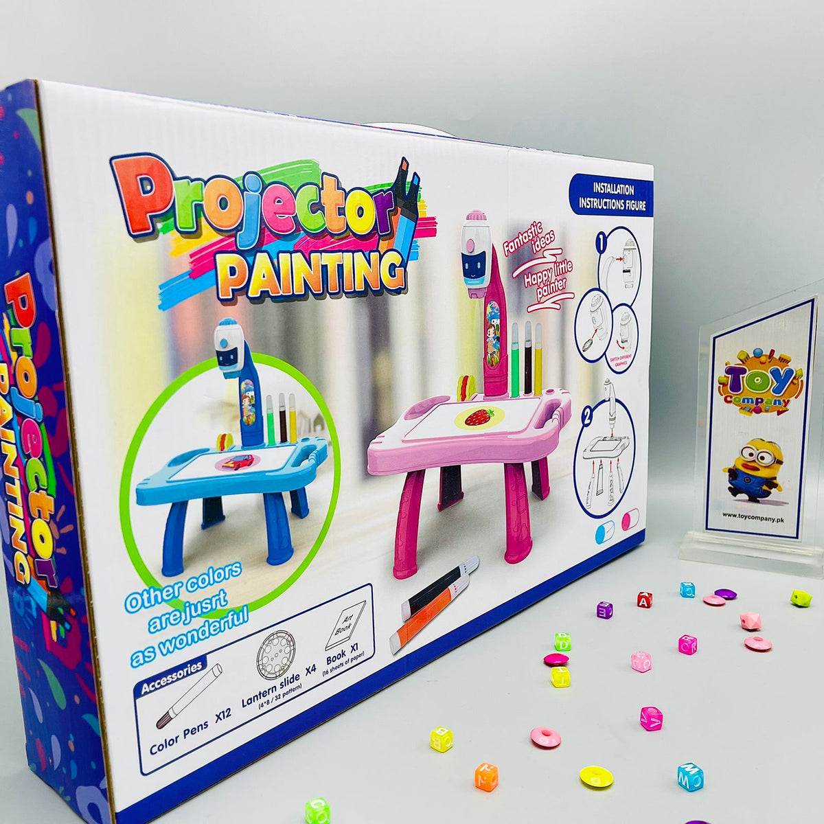 Projector Painting Set for Kids