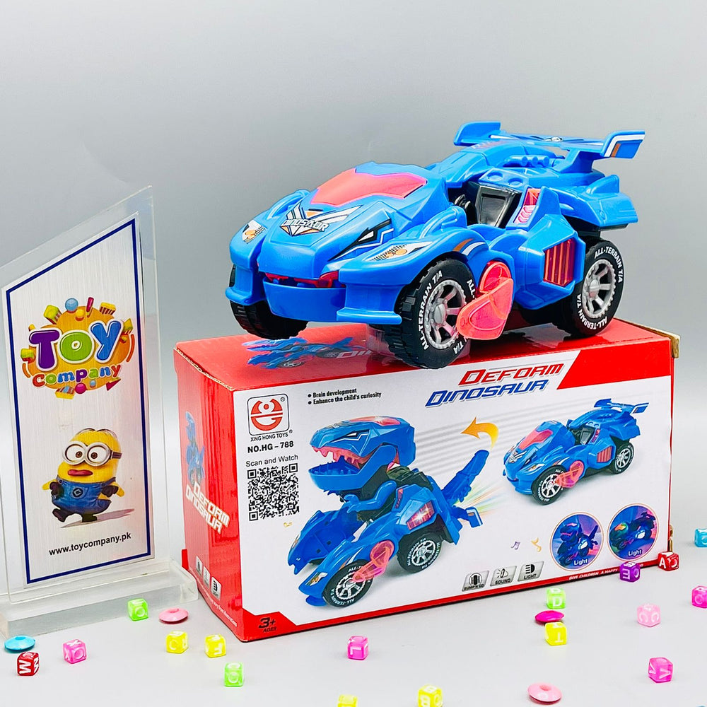Transforming Dinosaur Car Toy