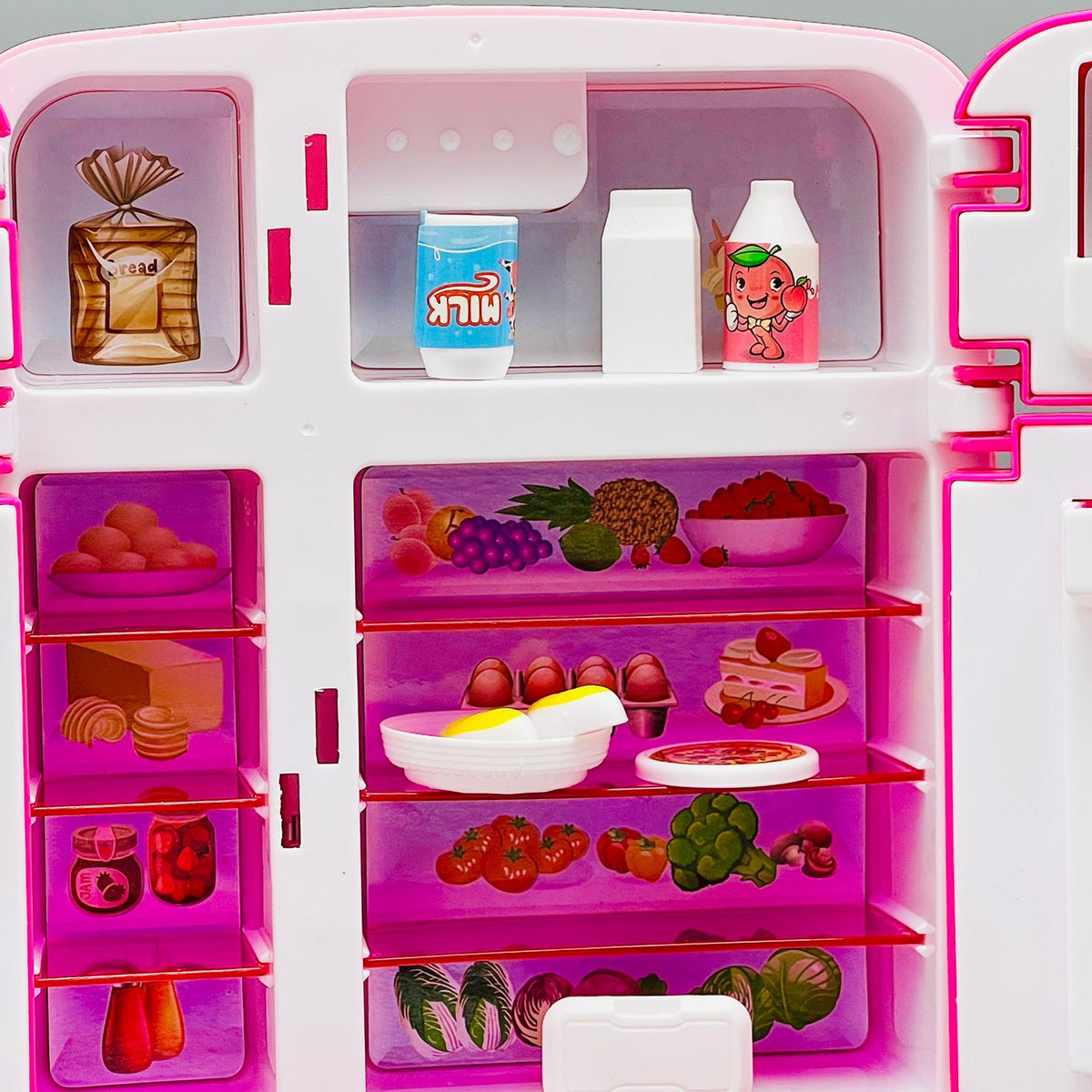 Mini Fridge Kitchen Magic (Twin Door)