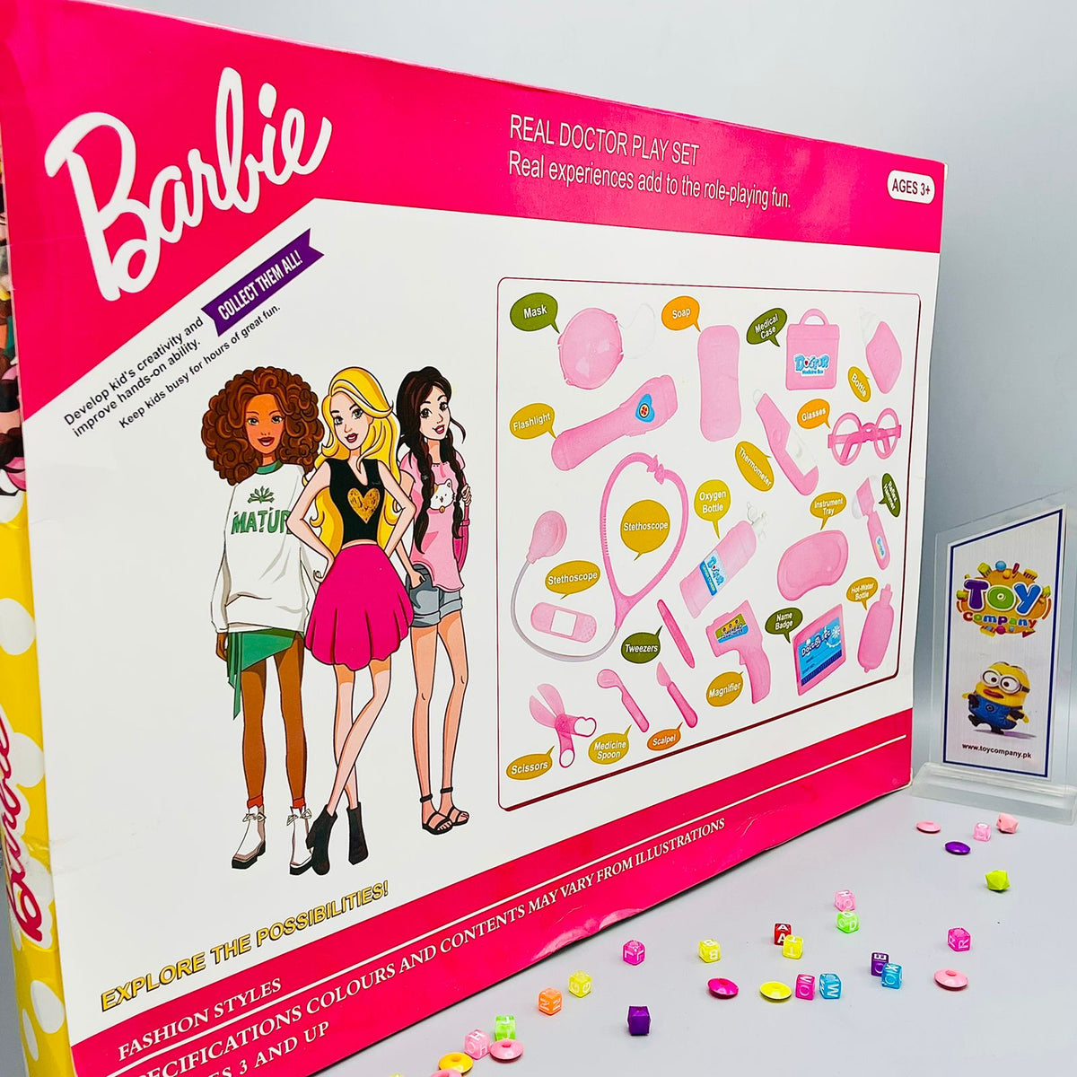 Barbie Doctor Set for Girls-20 Pcs