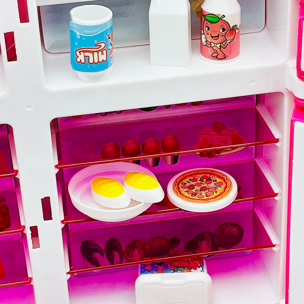 Mini Fridge Kitchen Magic (Twin Door)