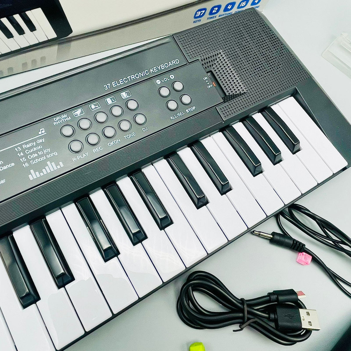 Realistic Electronic Keyboard Piano with Microphone