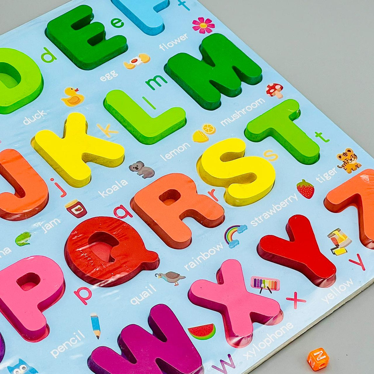 Learn ABC Puzzle- Wooden Alphabets