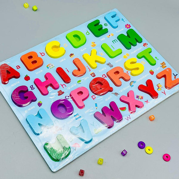 Learn ABC Puzzle- Wooden Alphabets