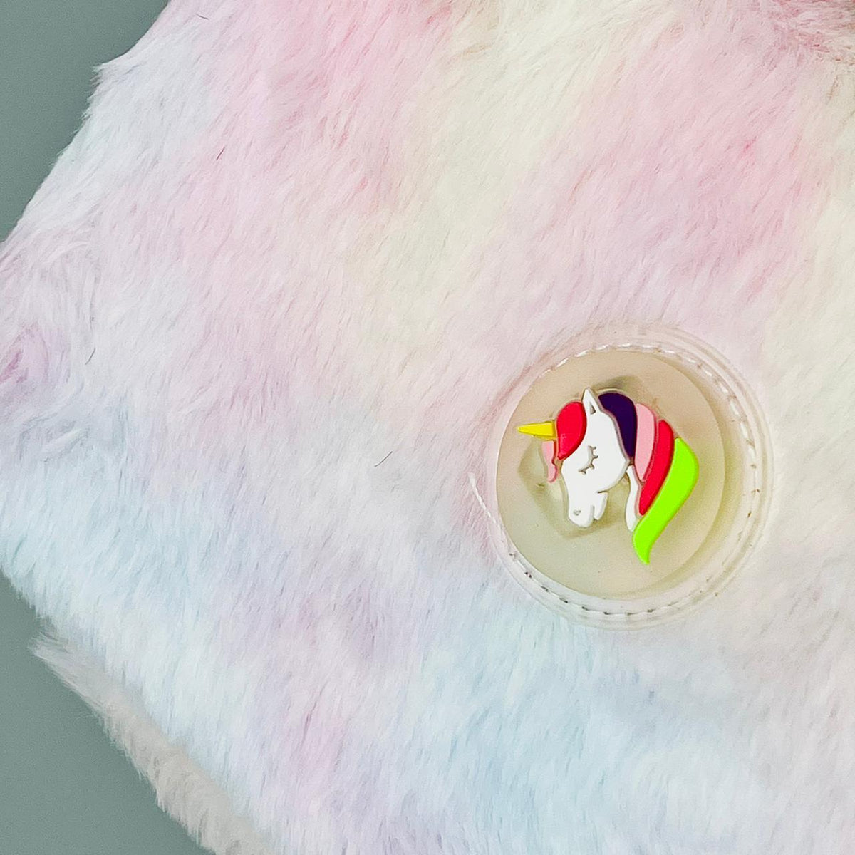 Unicorn Multicolor Fur with Light Pencil