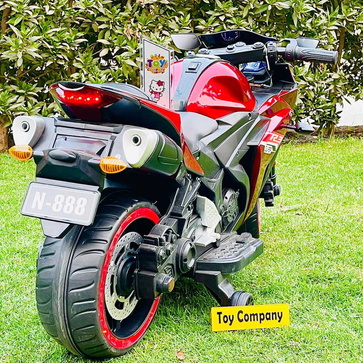 Yamaha R3 Electric Ride On Bike With Hand Accelerator