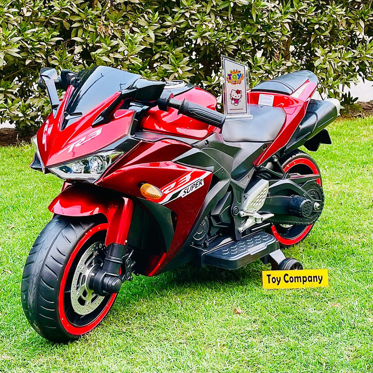 Yamaha R3 Electric Ride On Bike With Hand Accelerator
