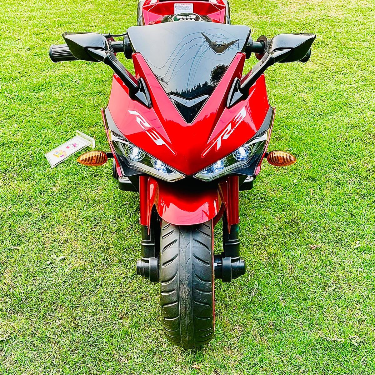 Yamaha R3 Electric Ride On Bike With Hand Accelerator