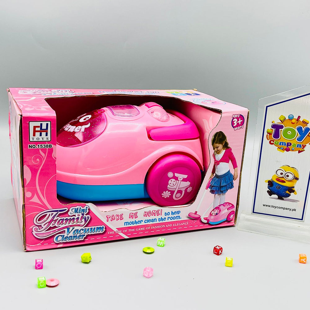 Children Simulation Educational Toy Lovely Pink Vacuum Cleaner Toy