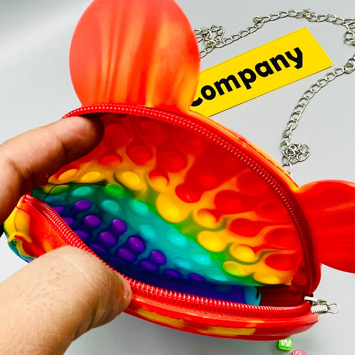 Push Bubble Pop Fidget Shoulder Bag