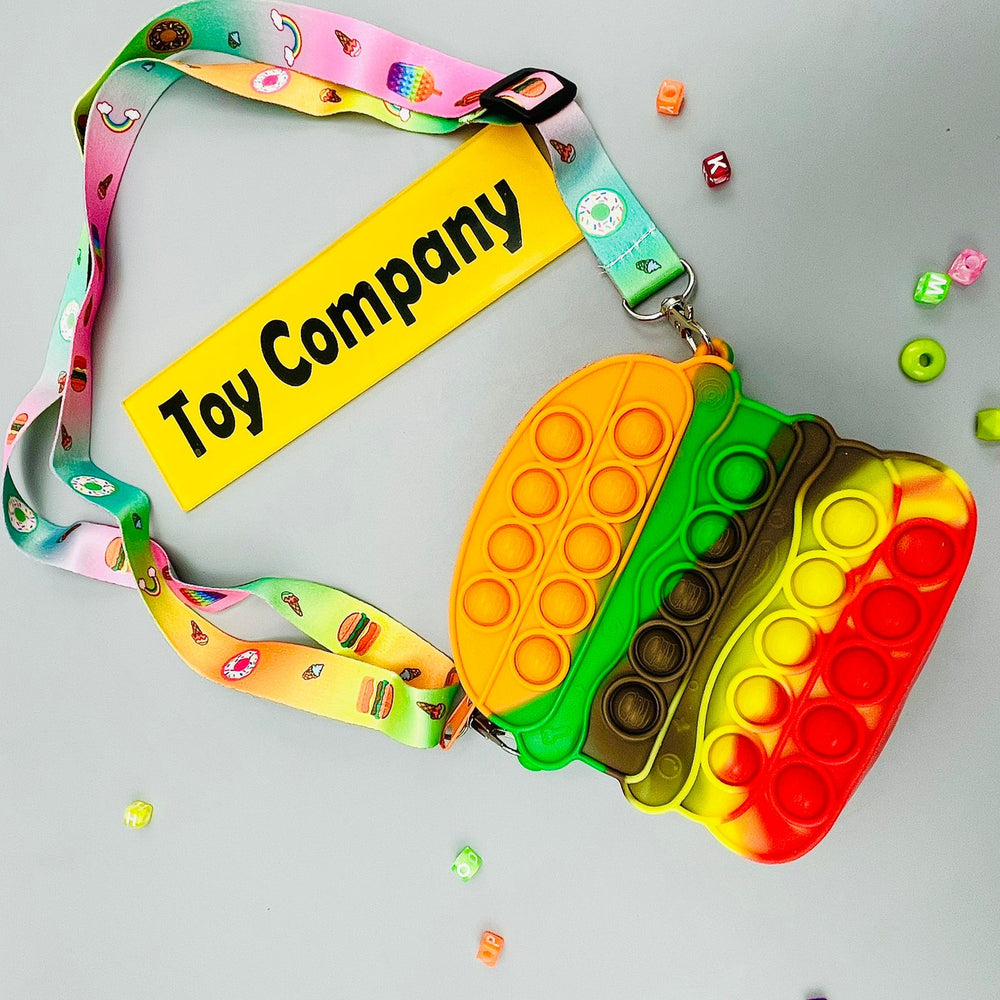 Push Bubble Pop Fidget Shoulder Bag