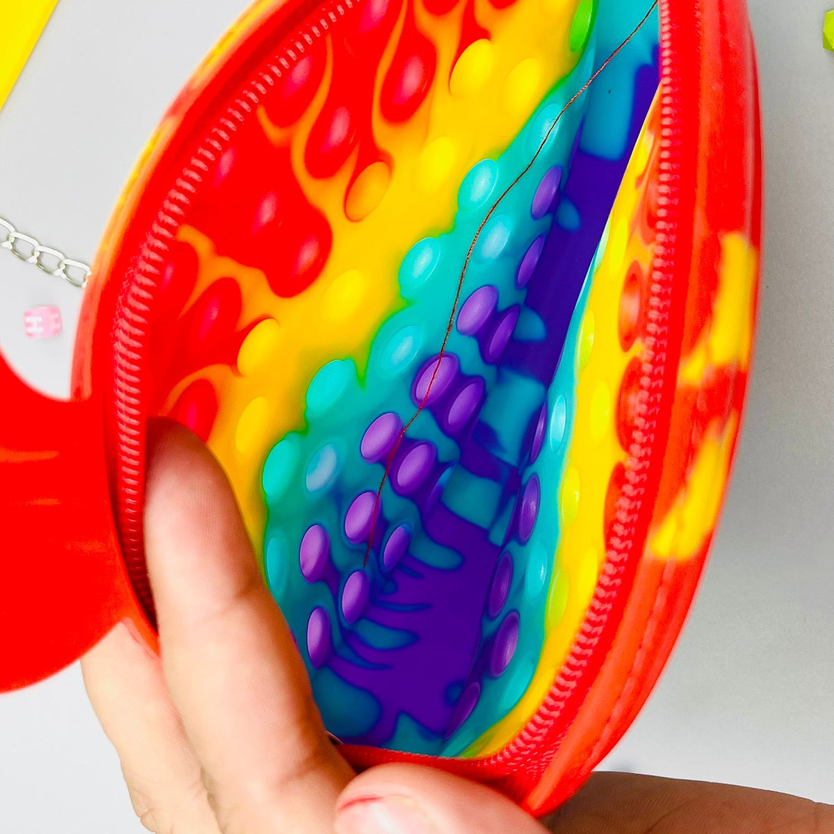 Push Bubble Pop Fidget Shoulder Bag