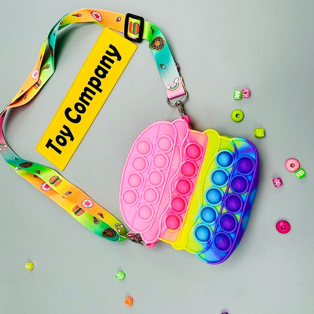 Push Bubble Pop Fidget Shoulder Bag