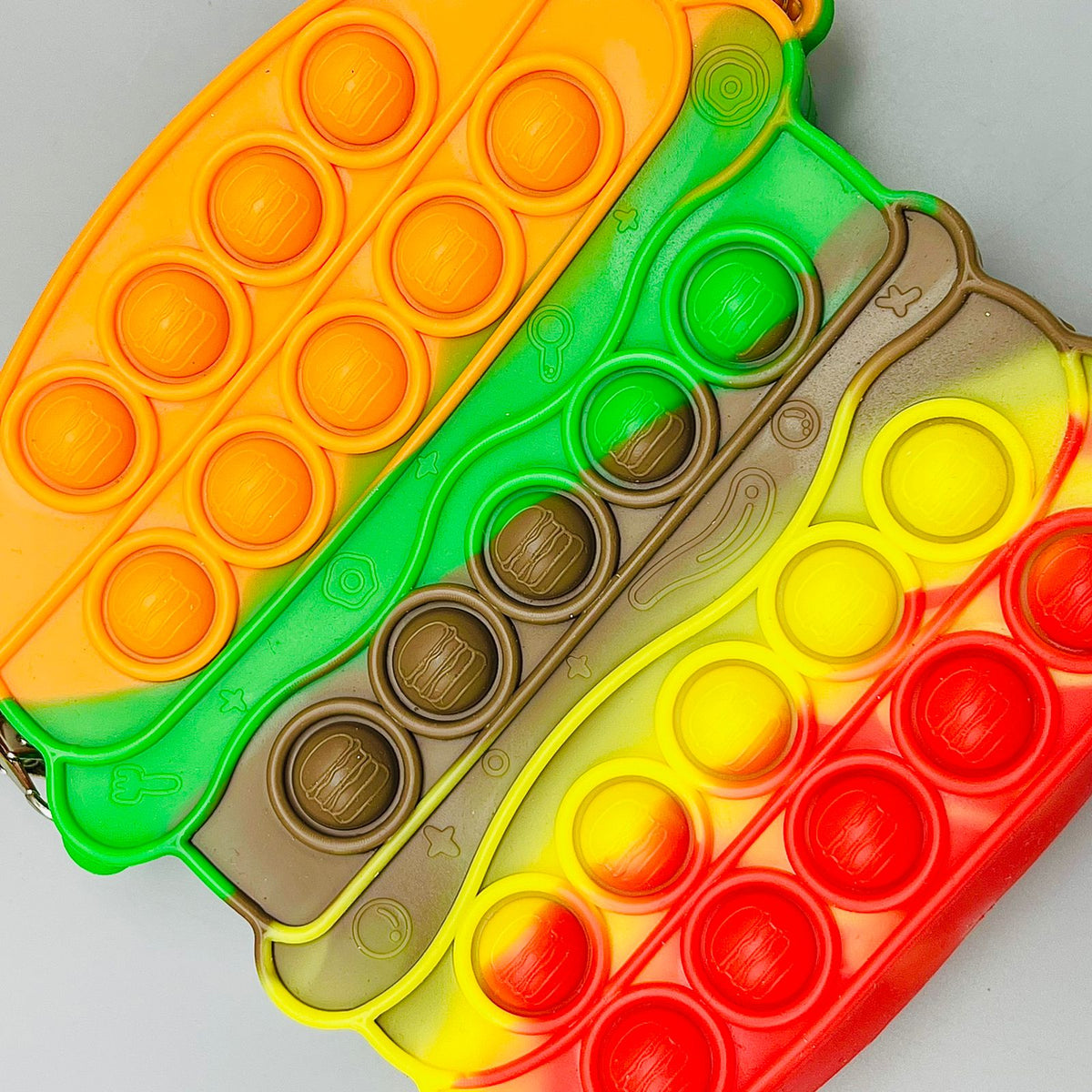 Push Bubble Pop Fidget Shoulder Bag