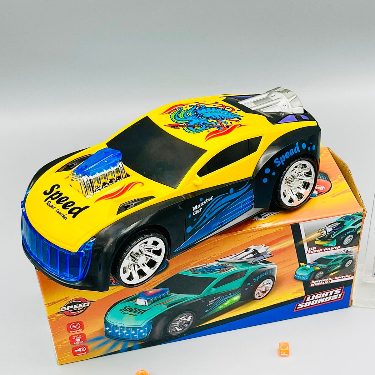 Speed Rocket Car With Light and Sound