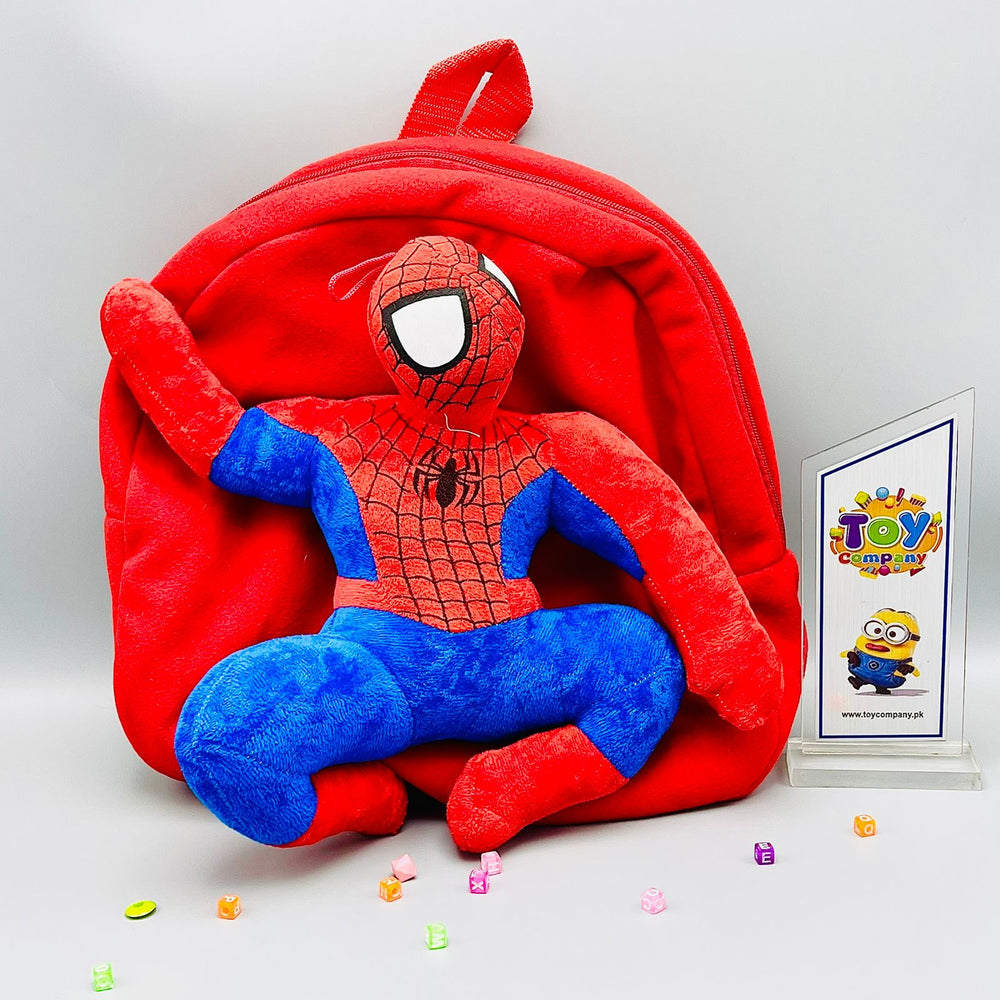 Plush Spider-Man Cartoon Bag