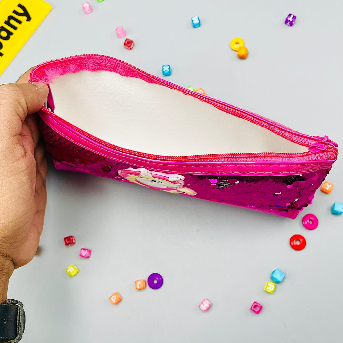 Unicorn Glittered Pencil Case