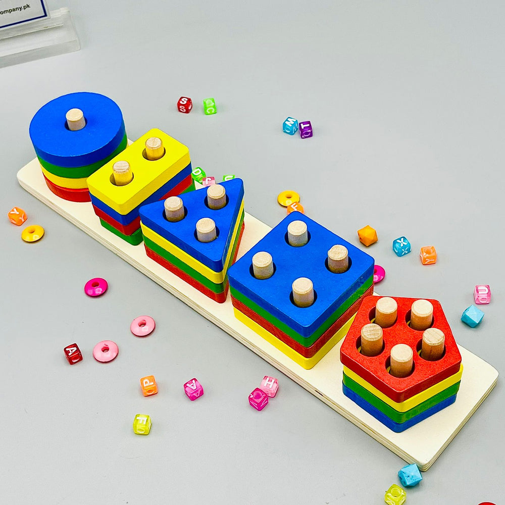 Shape Matching-Five Columns
