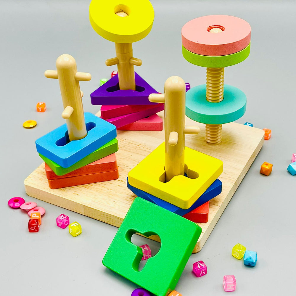 Shape Matching-Four Columns