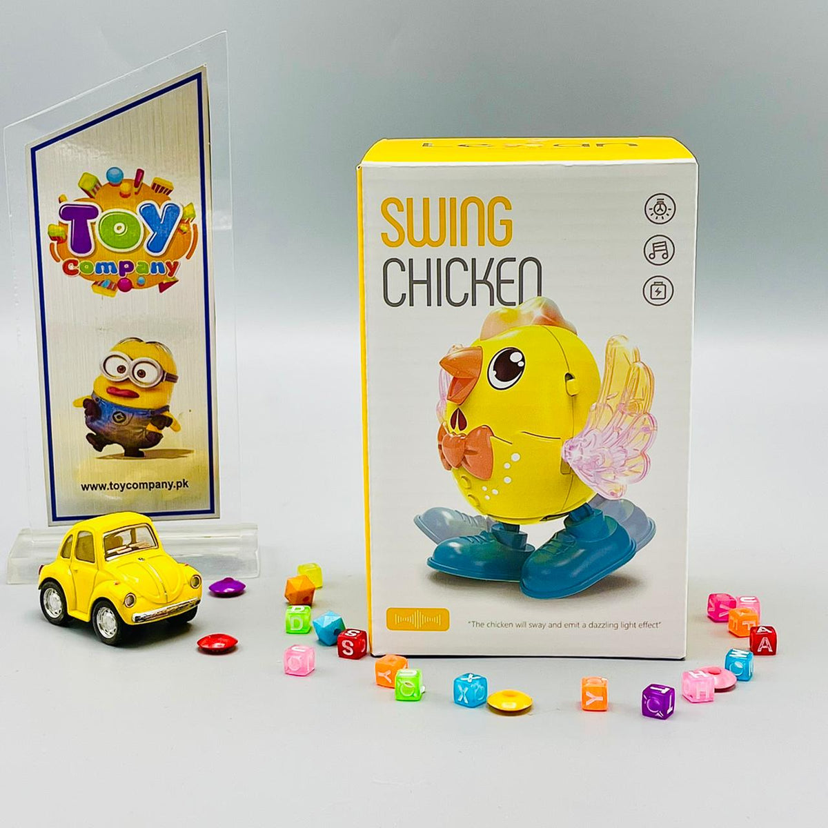 Swing Chicken With Light and Music