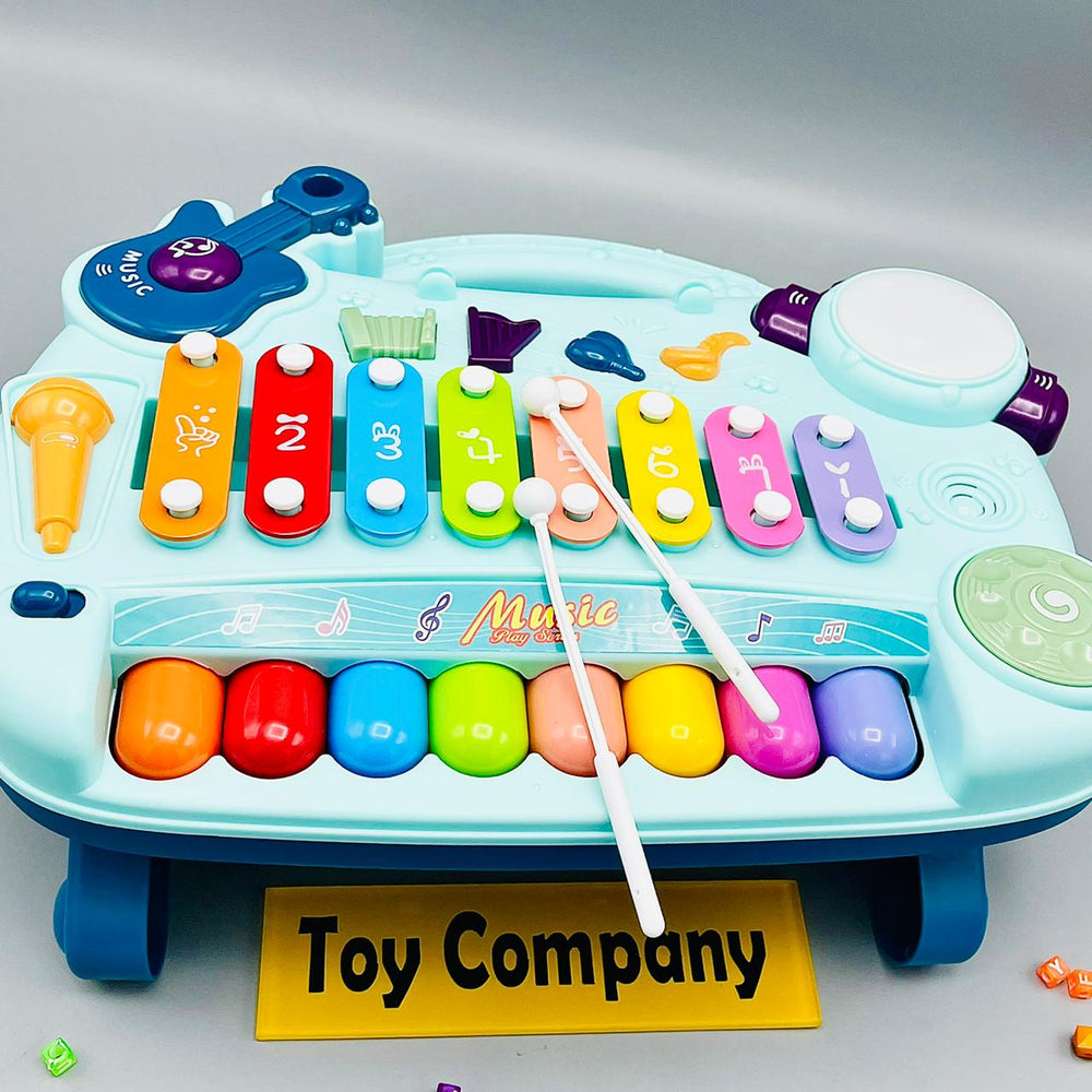 Keyboard Piano Xylophone with Music Instrumental Sounds