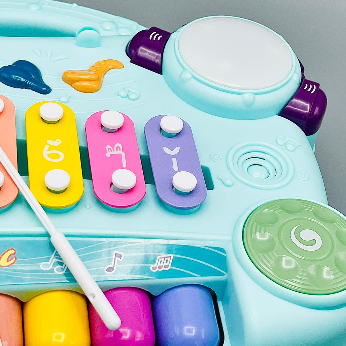 Keyboard Piano Xylophone with Music Instrumental Sounds