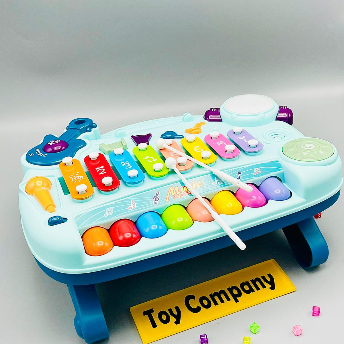 Keyboard Piano Xylophone with Music Instrumental Sounds