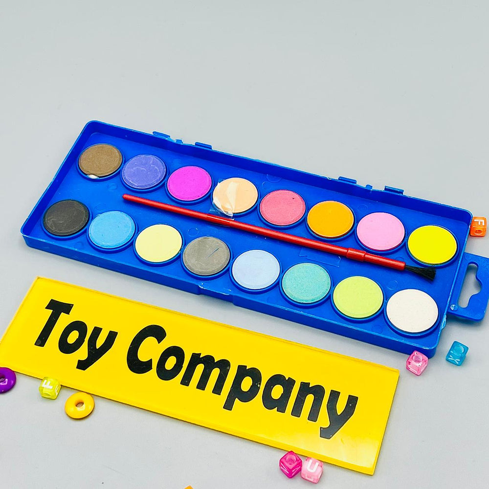 Water Color Set- A Pallet of 16 Colors