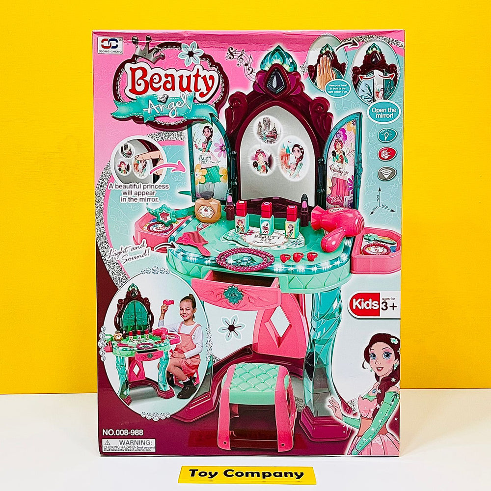 Beauty Set with Mirror Light Sound Jewelry