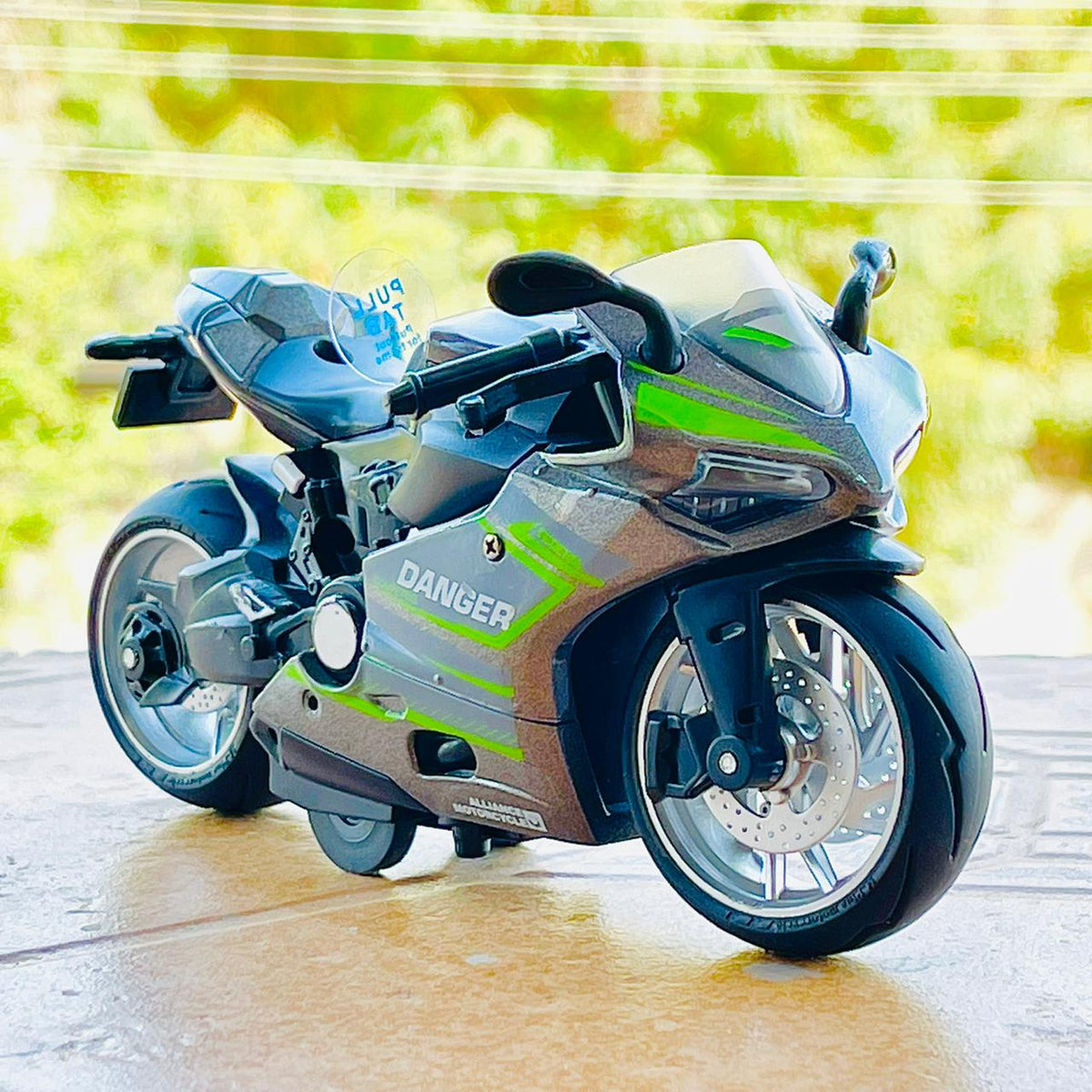Diecast Yamaha R6 Style Diecast Metal Bike