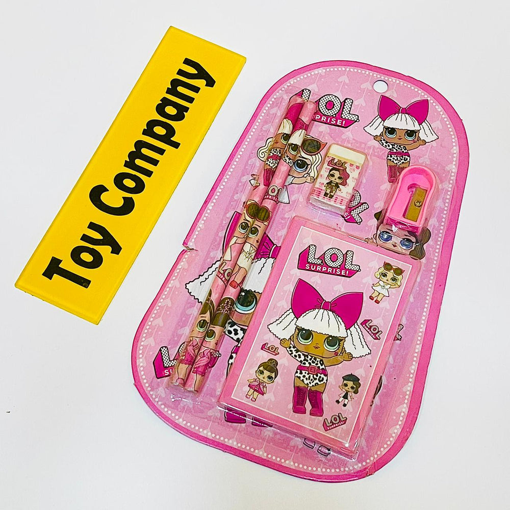 Girls' Character Stationery Set